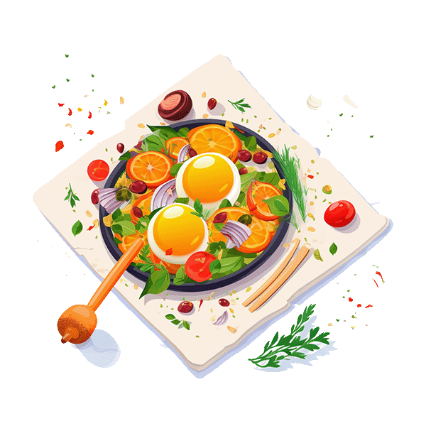 A delicious meal